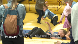 Karlínský rodinný festival zakončil prázdniny