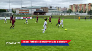 Mladí fotbalisté hráli v Mladé Boleslavi