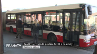 Roušky se vrací do pražské MHD a na úřady