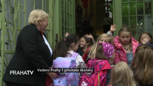 Vedení Prahy 1 přivítalo školáky