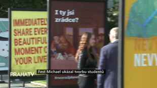 Fest Michael ukázal tvorbu studentů