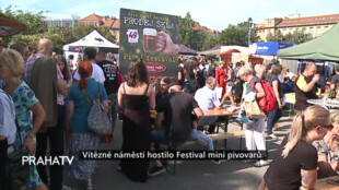 Vítězné náměstí hostilo Festival mini pivovarů