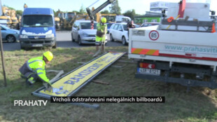 Vrcholí odstraňování nelegálních billboardů