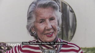 Meda Mládková oslavila 101. narozeniny