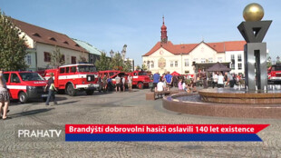 Brandýští dobrovolní hasiči oslavili 140 let existence