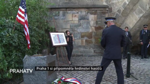 Praha 1 si připomněla hrdinství hasičů