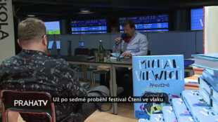 Už posedmé proběhl festival Čtení ve vlaku