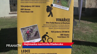 Hejtmanka navštívila Kladensko