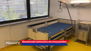 Benešovská nemocnice má nový pavilon