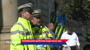 Středočeští policisté mají nový vůz