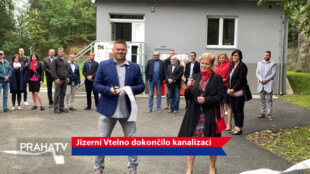 Jizerní Vtelno dokončilo kanalizaci