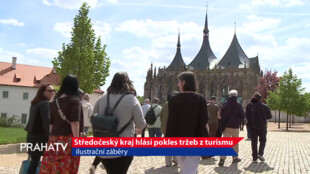 Středočeský kraj hlásí pokles tržeb z turismu