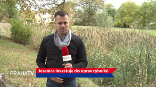 Jesenice investuje do oprav rybníků