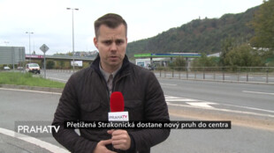 Přetížená Strakonická dostane nový pruh do centra