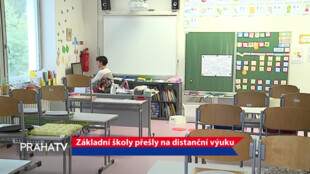 Základní školy přešly na distanční výuku