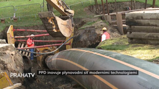PPD inovuje plynovodní síť moderními technologiemi