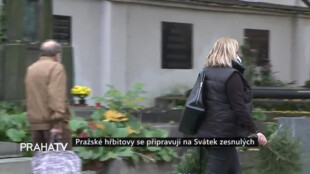 Pražské hřbitovy se připravují na Svátek zesnulých