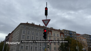 Křižovatka v Holešovicích prochází úpravou