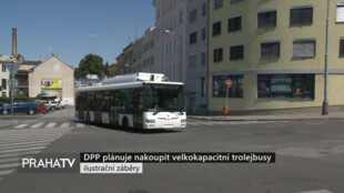 DPP plánuje nakoupit velkokapacitní trolejbusy