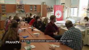 O kurzy dobrovolnické výpomoci je v Praze zájem