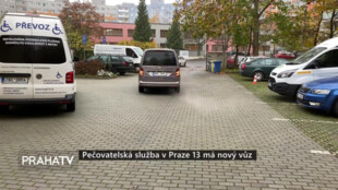 Pečovatelská služba v Praze 13 má nový vůz