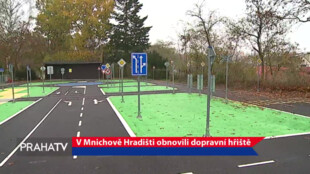 V Mnichově Hradišti obnovili dopravní hřiště