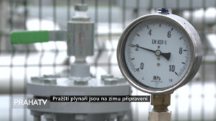 Pražští plynaři jsou na zimu připraveni