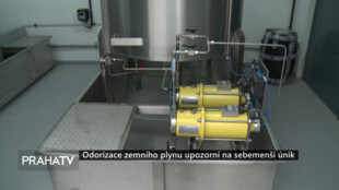 Odorizace zemního plynu upozorní na sebemenší únik