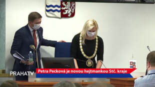 Petra Pecková je novou hejtmankou Stč. kraje