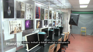 Grafici, knihaři a tiskaři studují v Letňanech