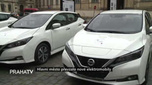 Hlavní město převzalo nové elektromobily