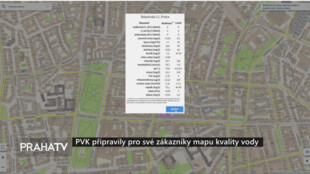 PVK připravily pro své zákazníky mapu kvality vody