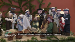Muzeum Karlova mostu ukazuje tradice i betlémy