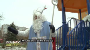 Mikuláš přišel do MŠ Bendova