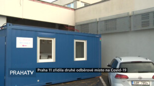 Praha 11 zřídila druhé odběrové místo na Covid-19