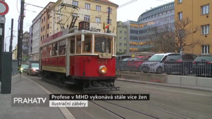Profese v MHD vykonává stále více žen