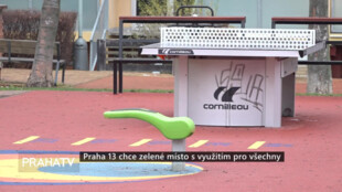 Praha 13 chce zelené místo s využitím pro všechny