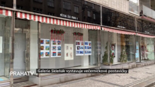 Galerie Skleňák vystavuje večerníčkové postavičky