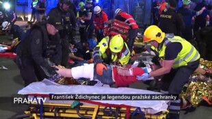 František Ždichynec je legendou pražské záchranky