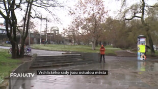 Vrchlického sady jsou ostudou města