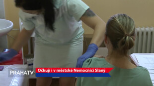 Očkují i v městské Nemocnici Slaný