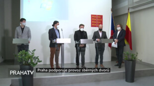 Praha podporuje provoz sběrných dvorů