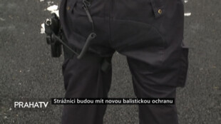 Strážníci budou mít novou balistickou ochranu