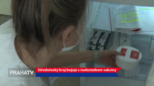 Středočeský kraj bojuje s nedostatkem vakcíny