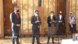Praha získala od Tchaj-wanu technologické pomůcky