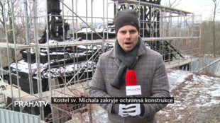 Kostel sv. Michala zakryje ochranná konstrukce