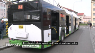První elektrobus vyrazí po Praze už na konci roku