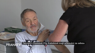 Senioři v Domově Zity Kabátové mají očkování za sebou