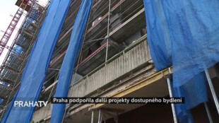 Praha podpořila další projekty dostupného bydlení