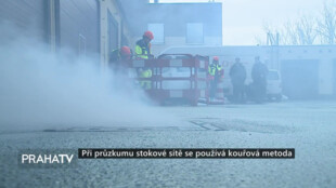 K průzkumu stokové sítě se používá kouřová metoda
